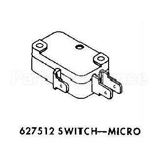 627512 Whirlpool Switch-Timer