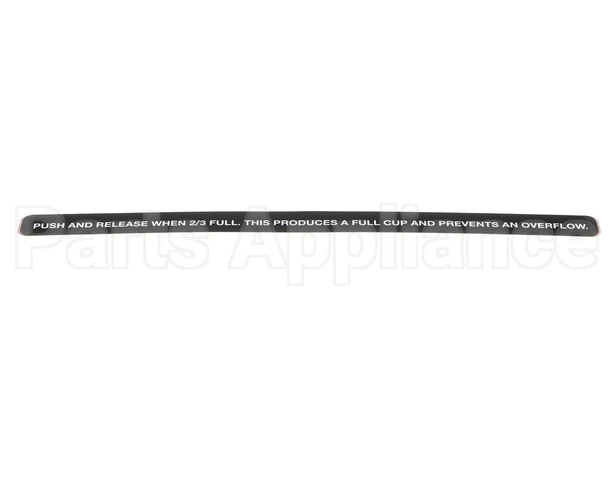 62856 Grindmaster Cecilware Decal,2/3 Full,Pic 5