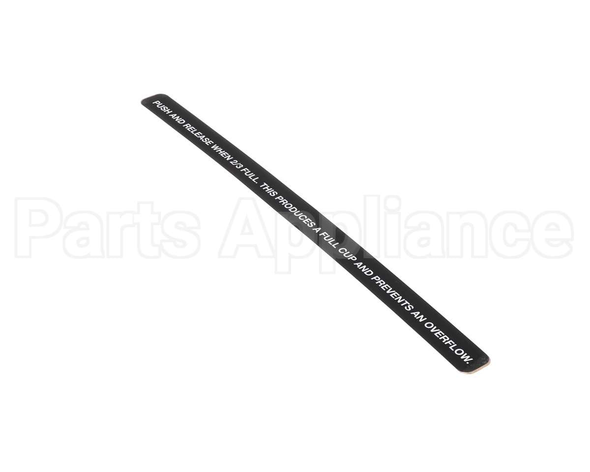 62856 Grindmaster Cecilware Decal,2/3 Full,Pic 5