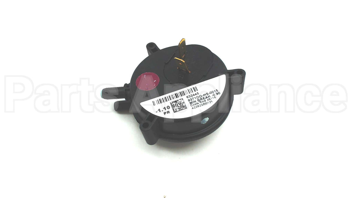 632445R Nordyne -1.10"Wc Spst Pressure Switch
