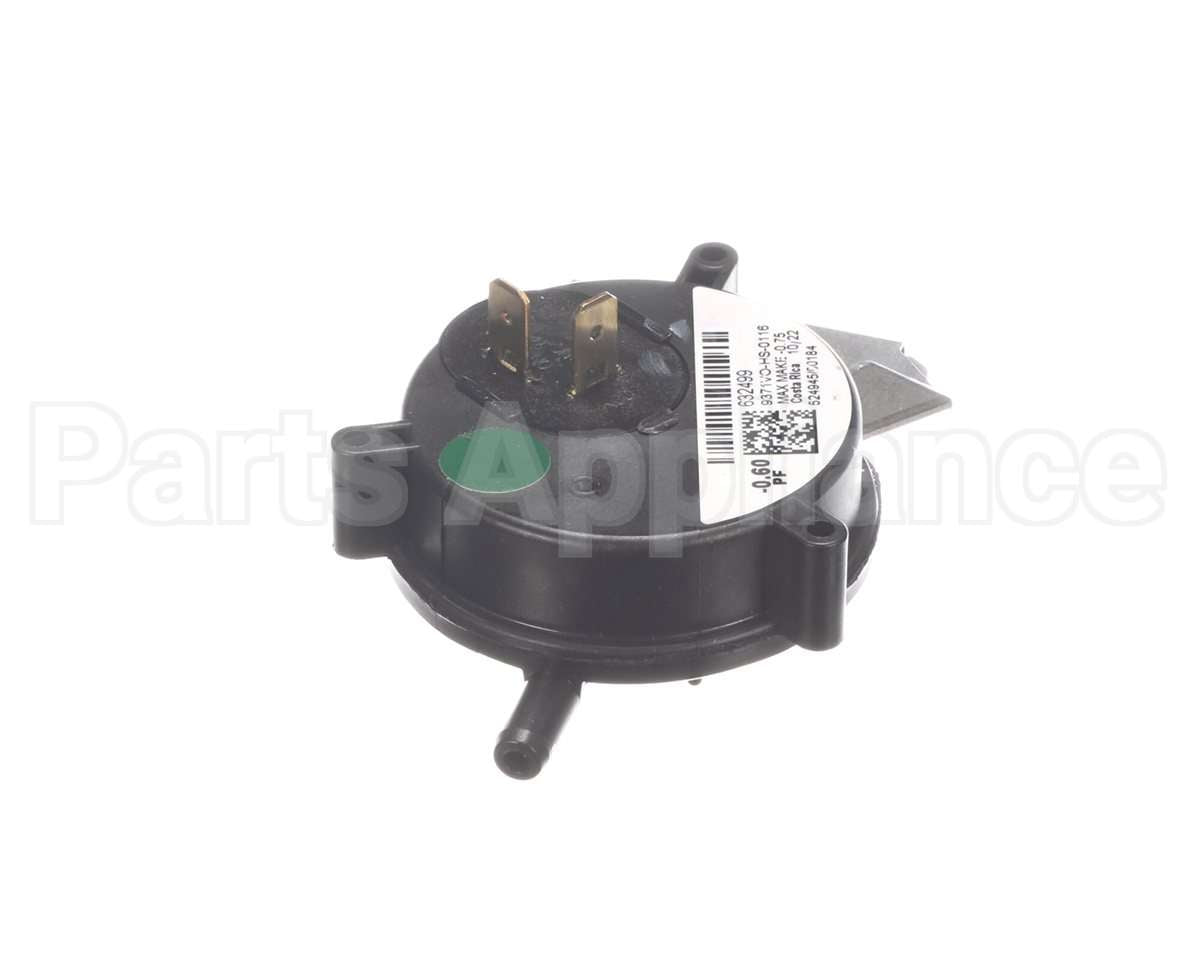 632499R Nordyne -.60"Wc Spst Pressure Switch