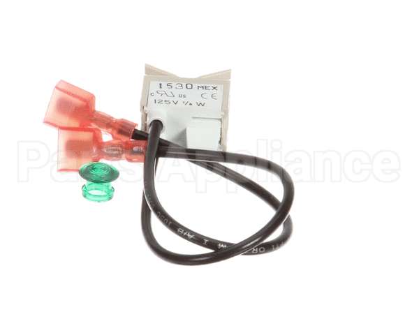 63495 Grindmaster Cecilware Lamp,Green,125V W/Leads
