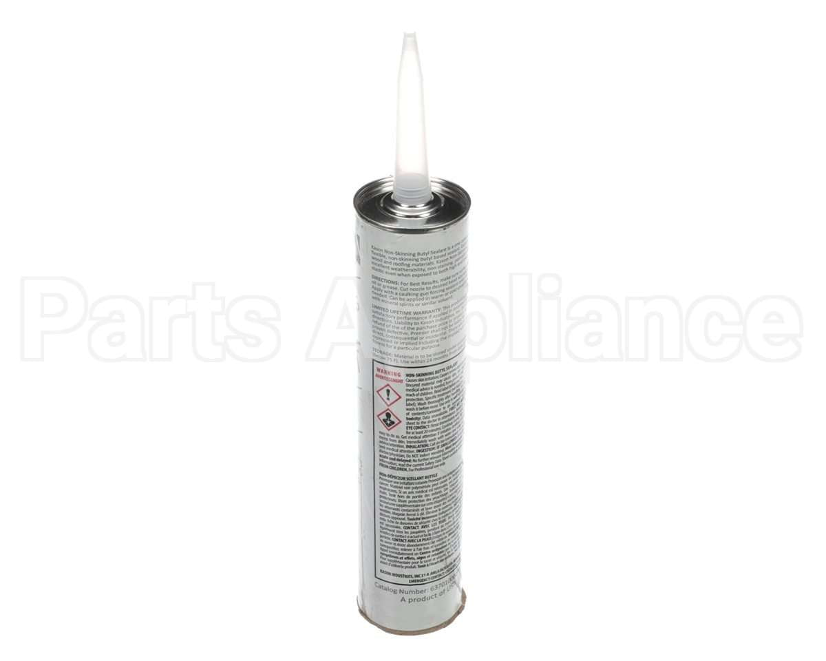 63701000004 Kason Butyl Non-Skin 10.3 Oz Grey