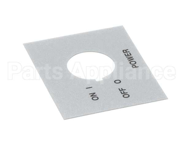 63993 Middleby Decal,Power On/Off Ps640S