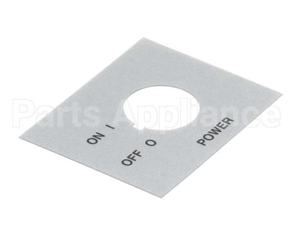 63993 Middleby Decal,Power On/Off Ps640S