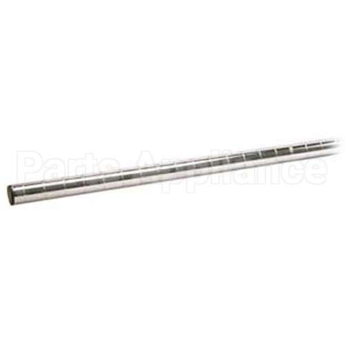 63UP Compatible Intermetro Post, Caster, 63", Chromepltd