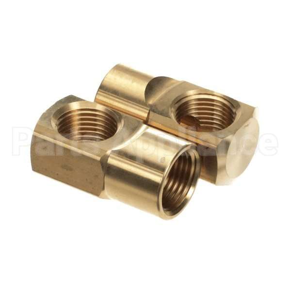 64211 Compatible Fisher Close Elbow 1/2F Brs 2Ea