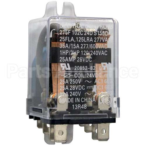 65-062-08S Compatible Prince Castle Heatr Selecting Rly Kit 24V