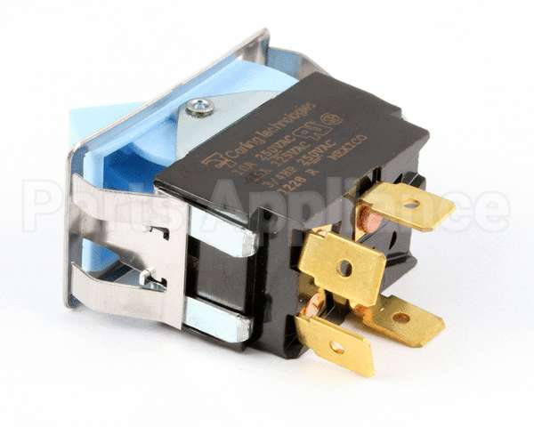 6500 Blodgett Switch, Rocker, Dpst, Blue