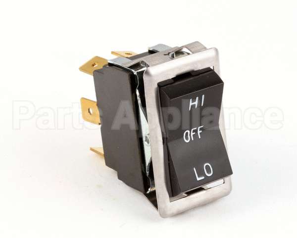 6503 Blodgett Switch,Rocker Dpdt Black