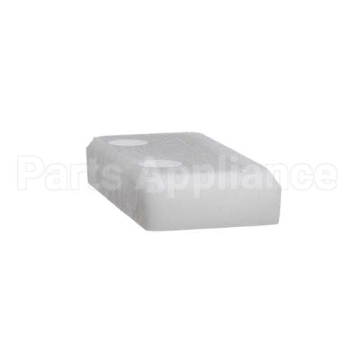 6508 Douglas Machines White Delrin Foot Block Pt Cpt