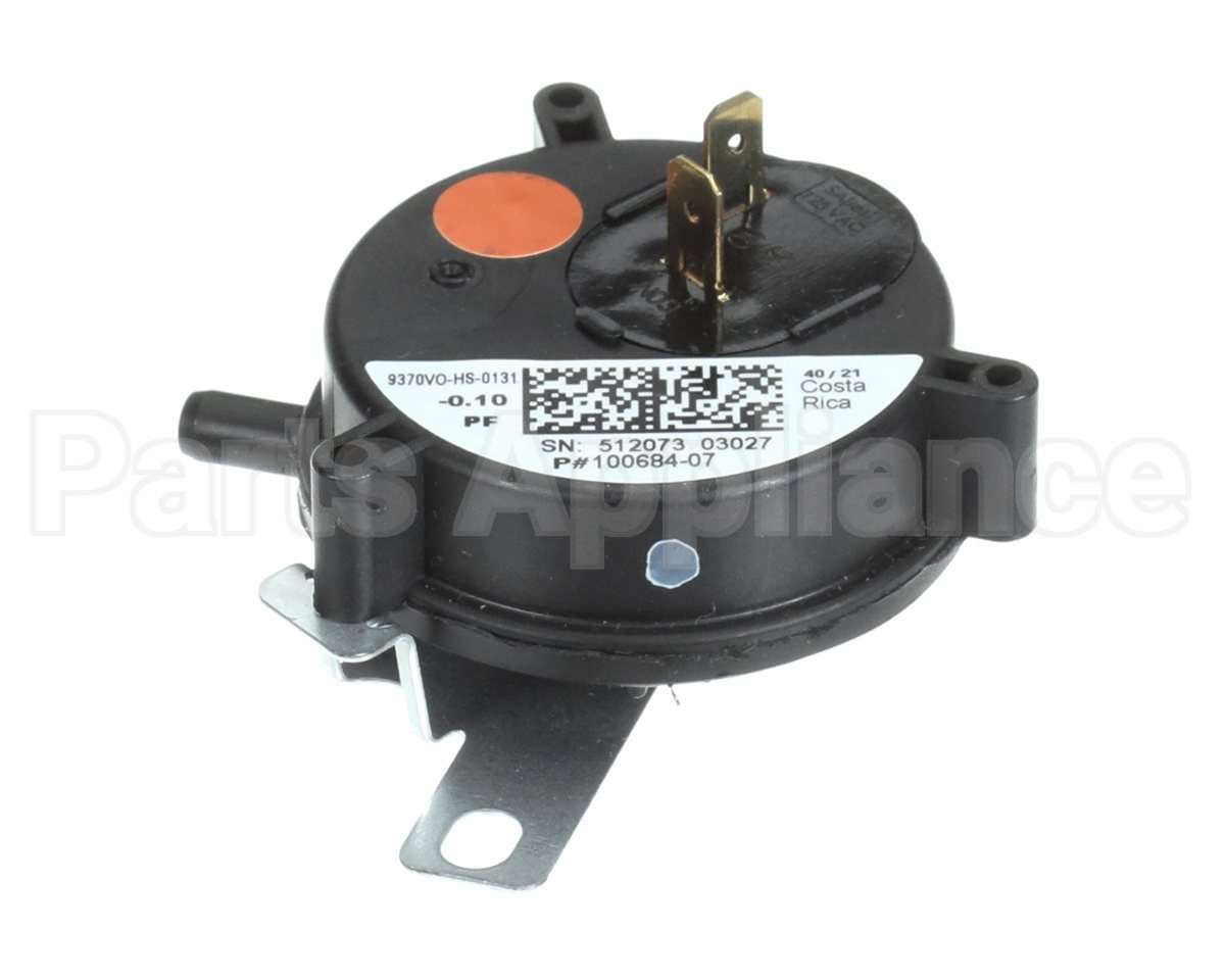 65W63 Lennox Switch-Pressure Orange 0.1" Wc