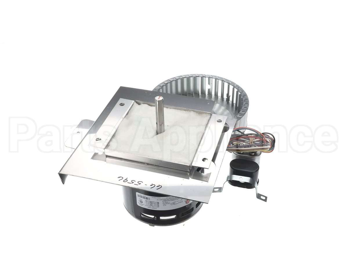 66-5596 Nu-Vu Assy,Motor,1/3Hpdv,Short,8"Cag
