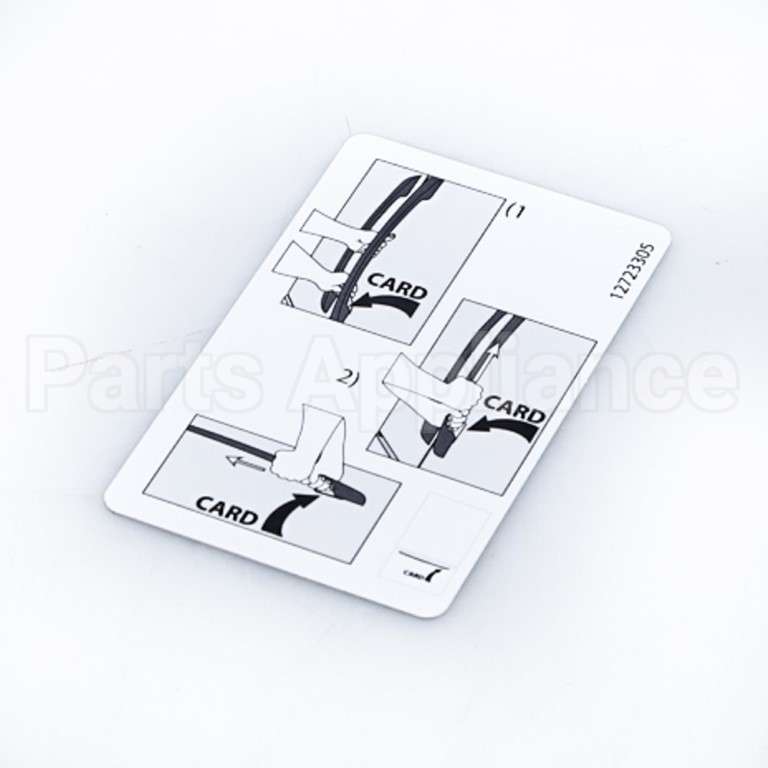 67003876 Whirlpool Card, Handle Release