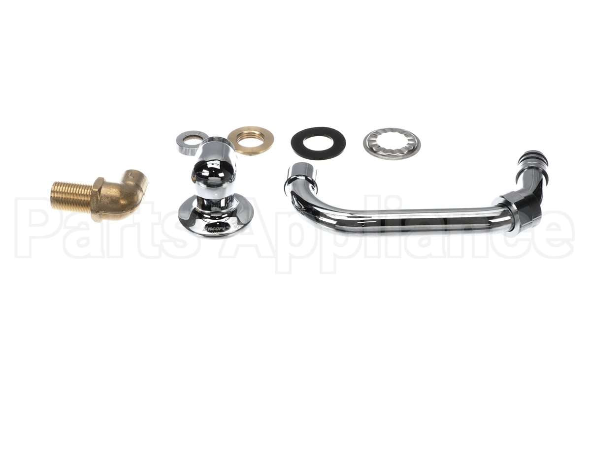 67419-6W-LF Perlick Swing Spout, 6, Wall Mnt, 1/2
