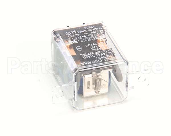 67K65 Lennox 01, Dpdt Flange Mount Relay, 24 Vac