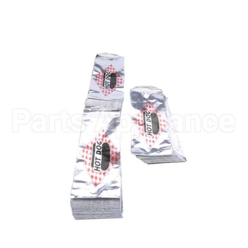 68002 Benchmark 1000 Foil Hotdog Bags