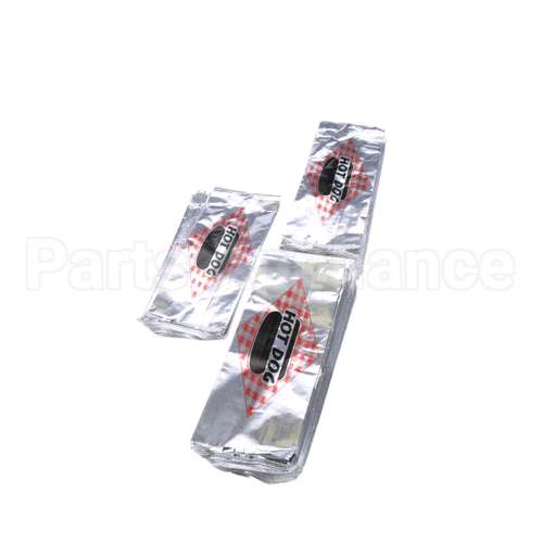 68002 Benchmark 1000 Foil Hotdog Bags