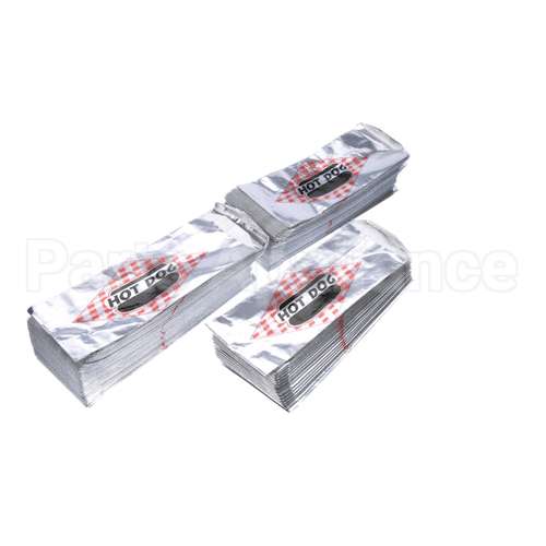 68002 Benchmark 1000 Foil Hotdog Bags