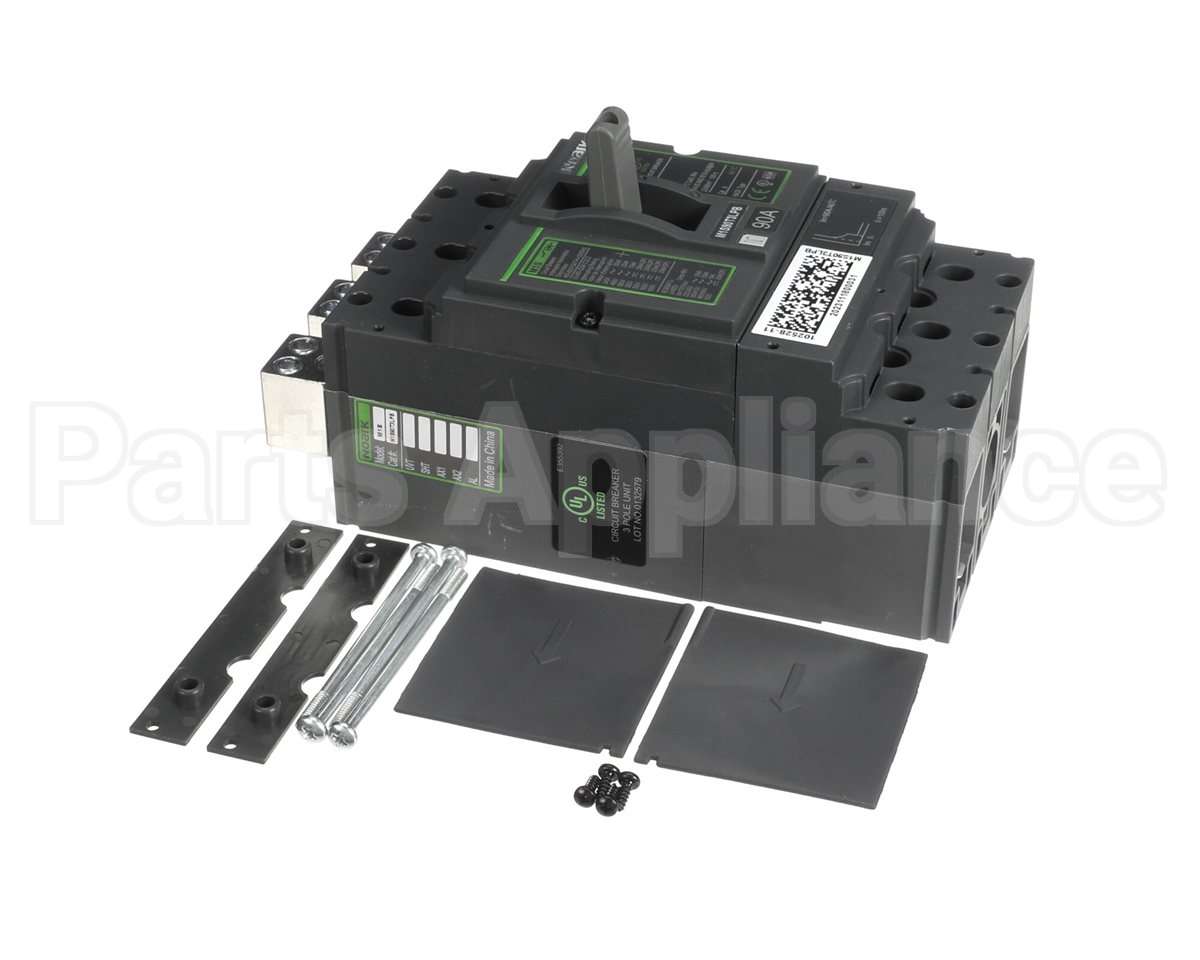 68W20 Lennox Circuit Breaker, 3 Pole, 90A, 600V, Type