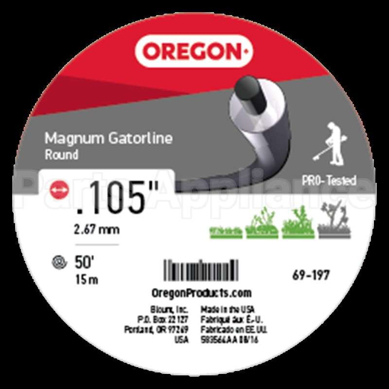 69-197 Oregon Gatorlinemagnum Round .130 50