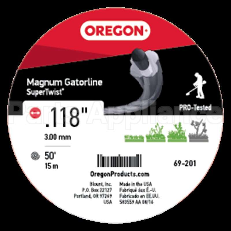 69-201 Oregon Gatorlinemagnum Supertwist .1