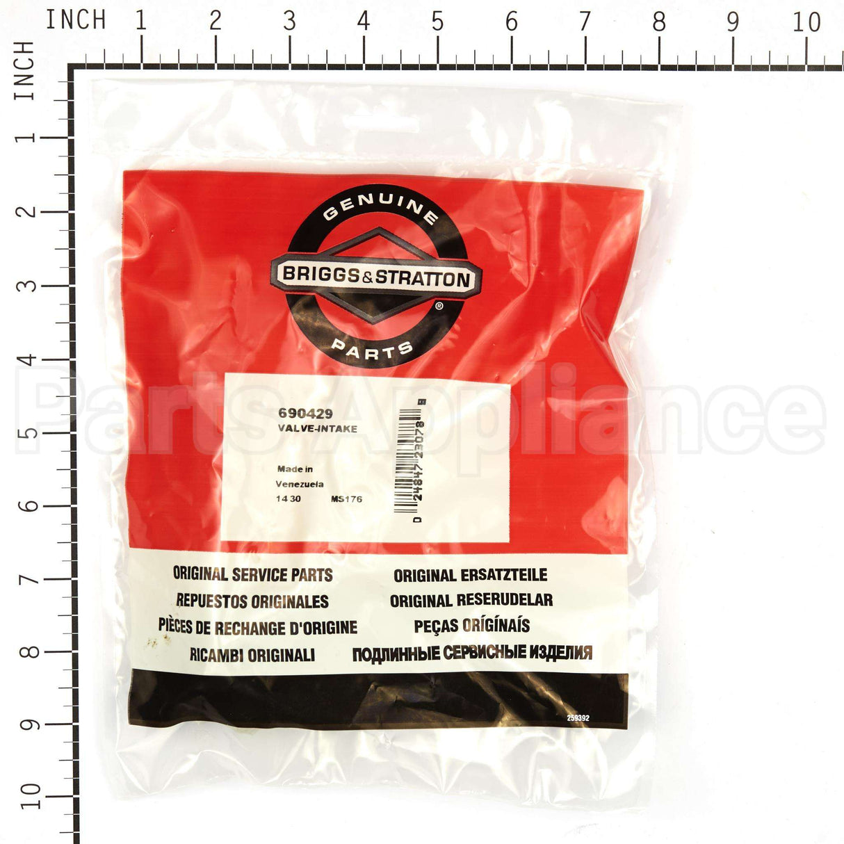 690429 Briggs & Stratton Valve-Intake