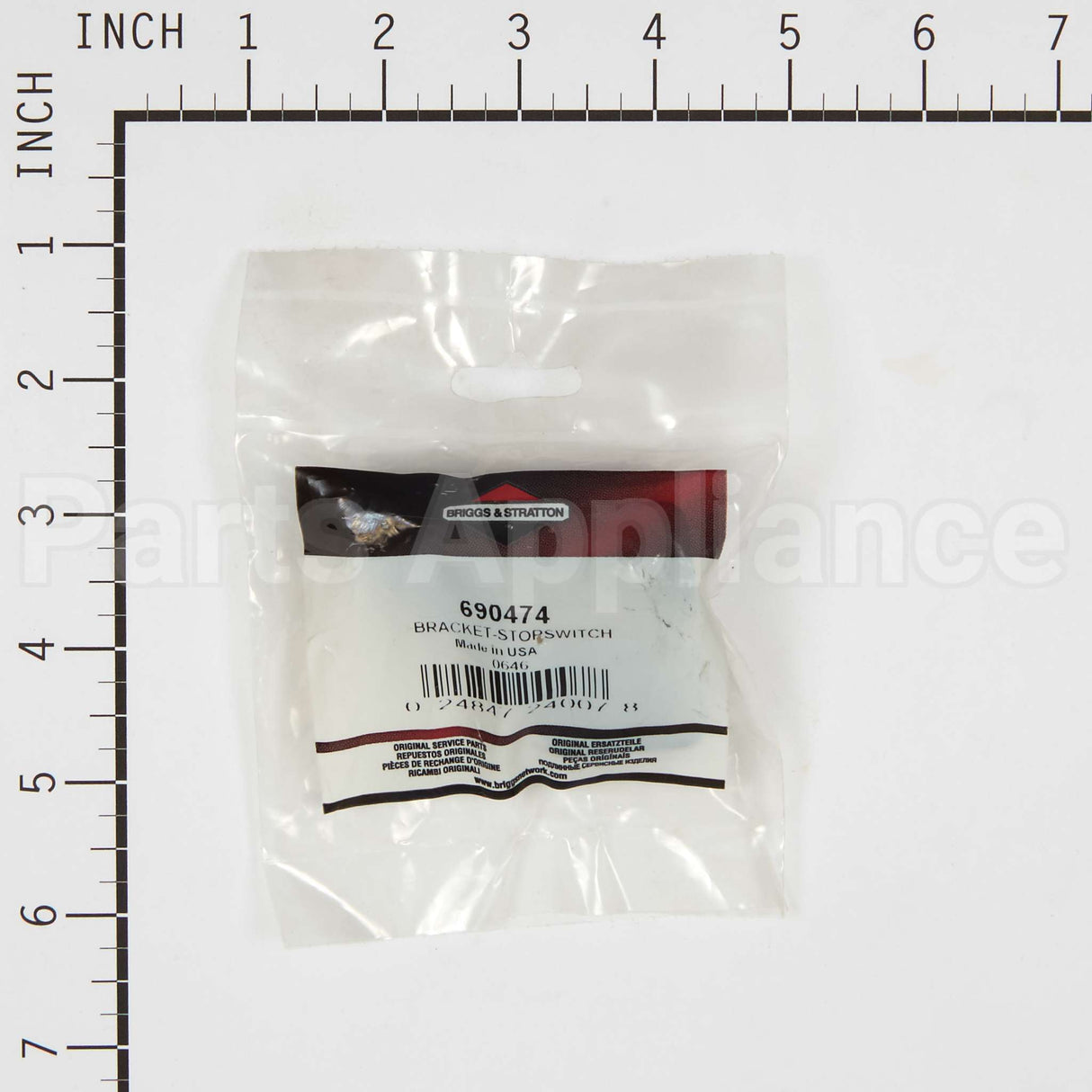 690474 Briggs & Stratton Bracket-Stopswitch