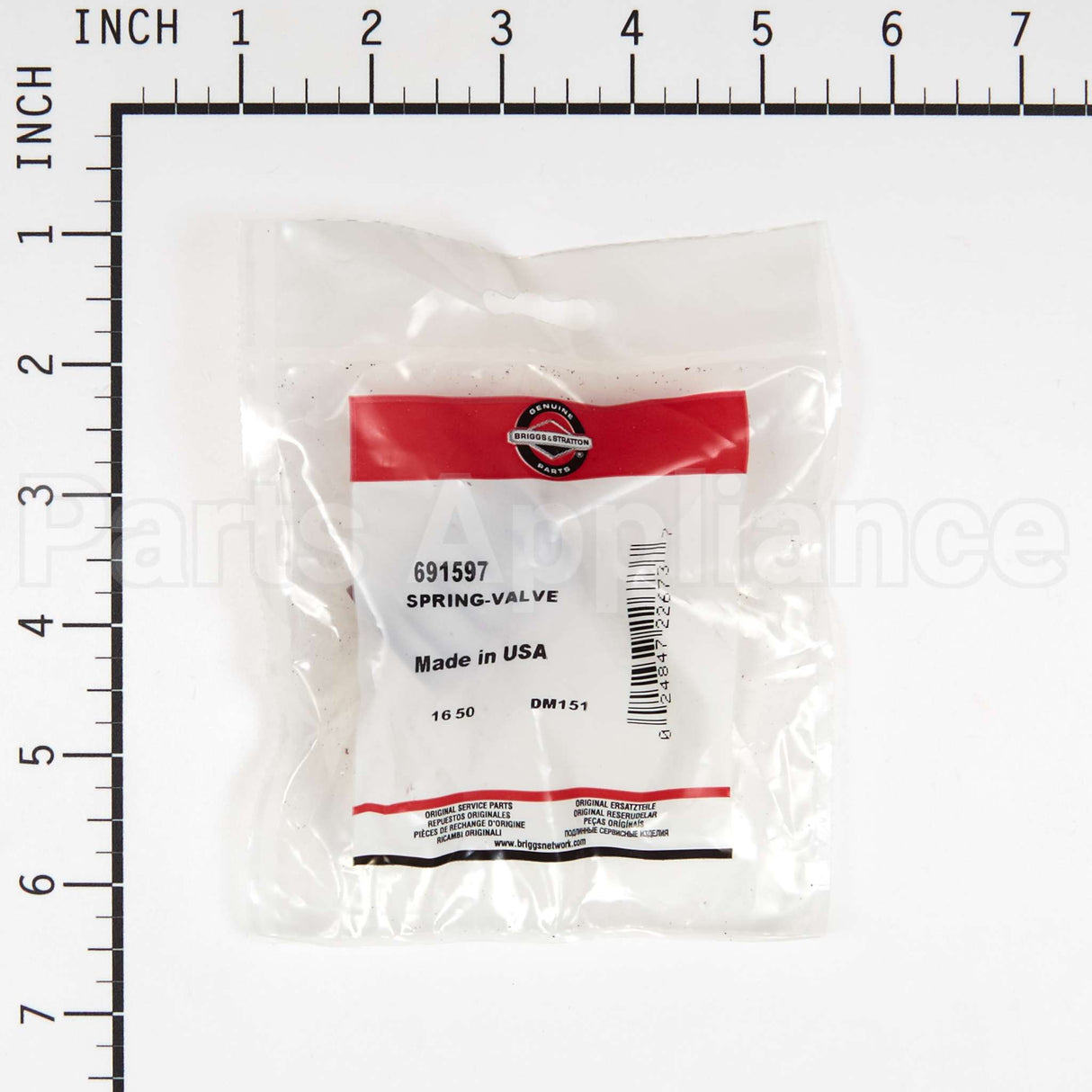 691597 Briggs & Stratton Spring-Valve