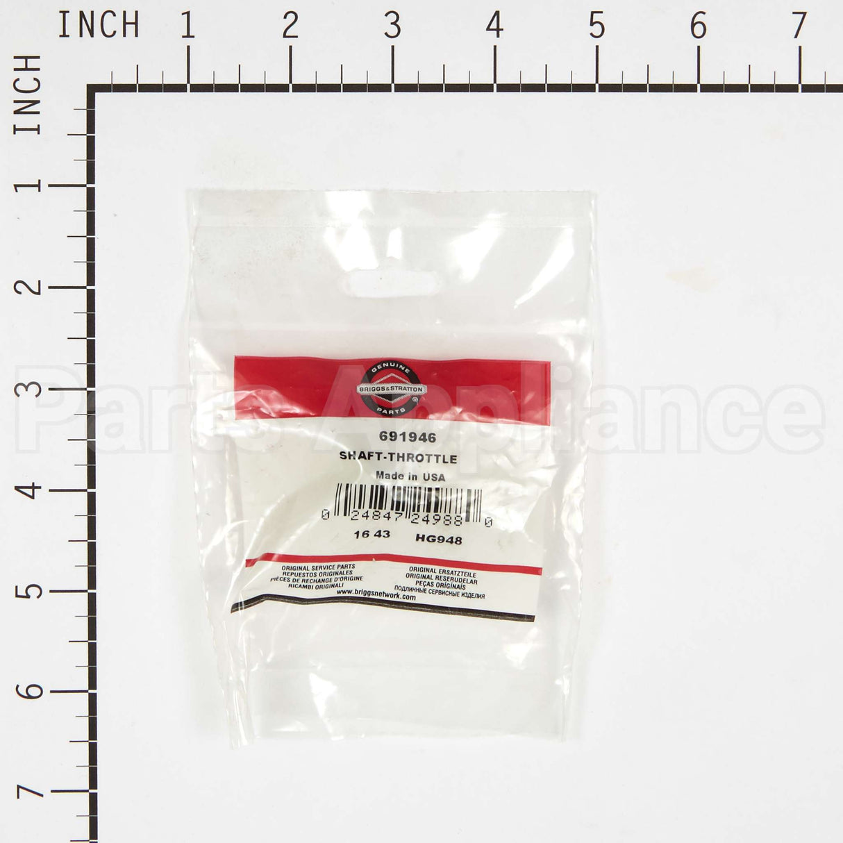 691946 Briggs & Stratton Shaft-Throttle