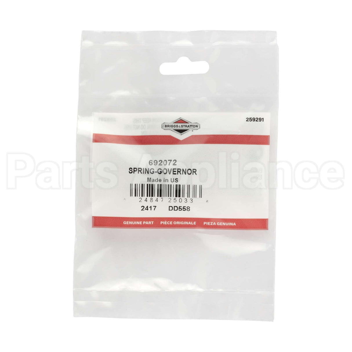 692072 Briggs & Stratton Spring-Governor