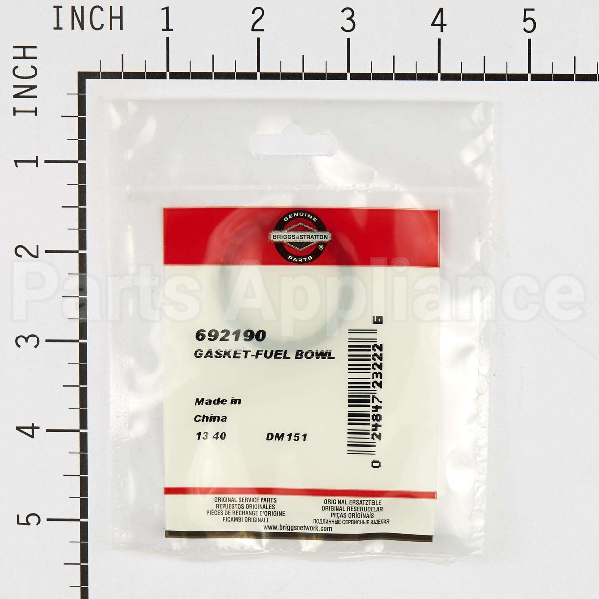 692190 Briggs & Stratton Gasket-Fuel Bowl