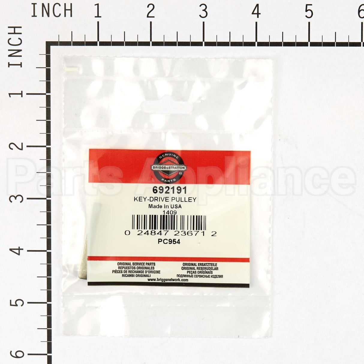 692191 Briggs & Stratton Key-Drive Pulley