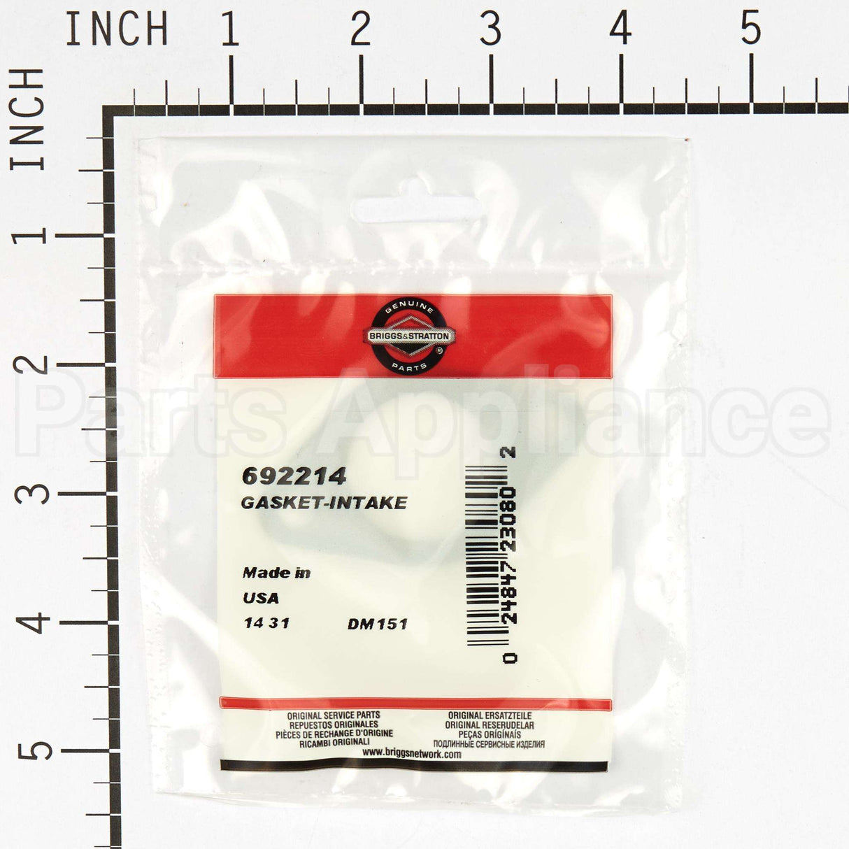 692214 Briggs & Stratton Gasket-Intake