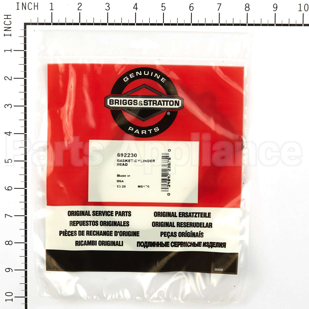 692230 Briggs & Stratton Gasket-Cylinder Head