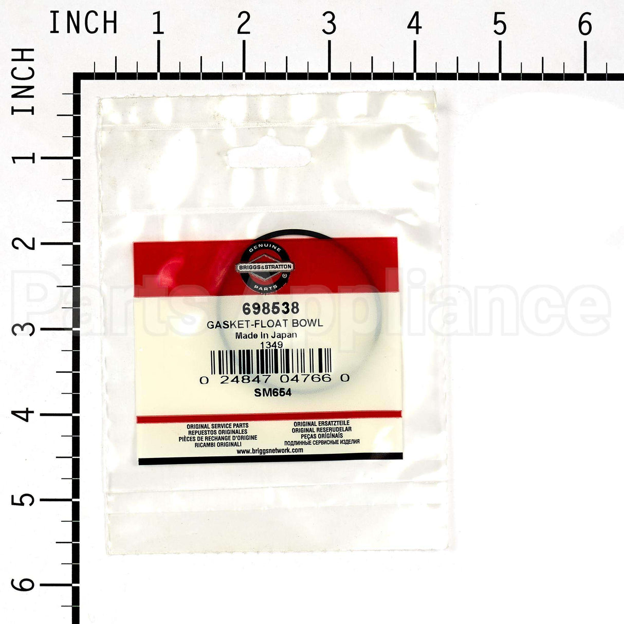698538 Briggs & Stratton Gasket-Float Bowl