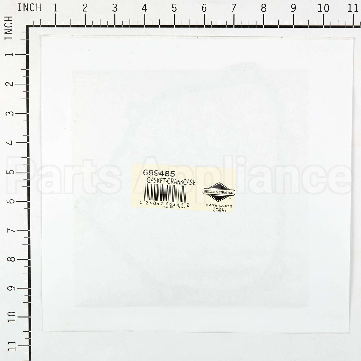 699485 Briggs & Stratton Gasket-Crankcase