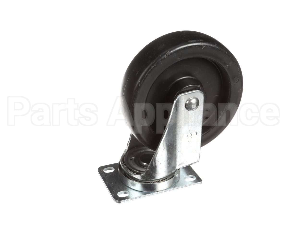 6C525001HDP Kason Plate Mount Caster W/ 5" Wheel, No