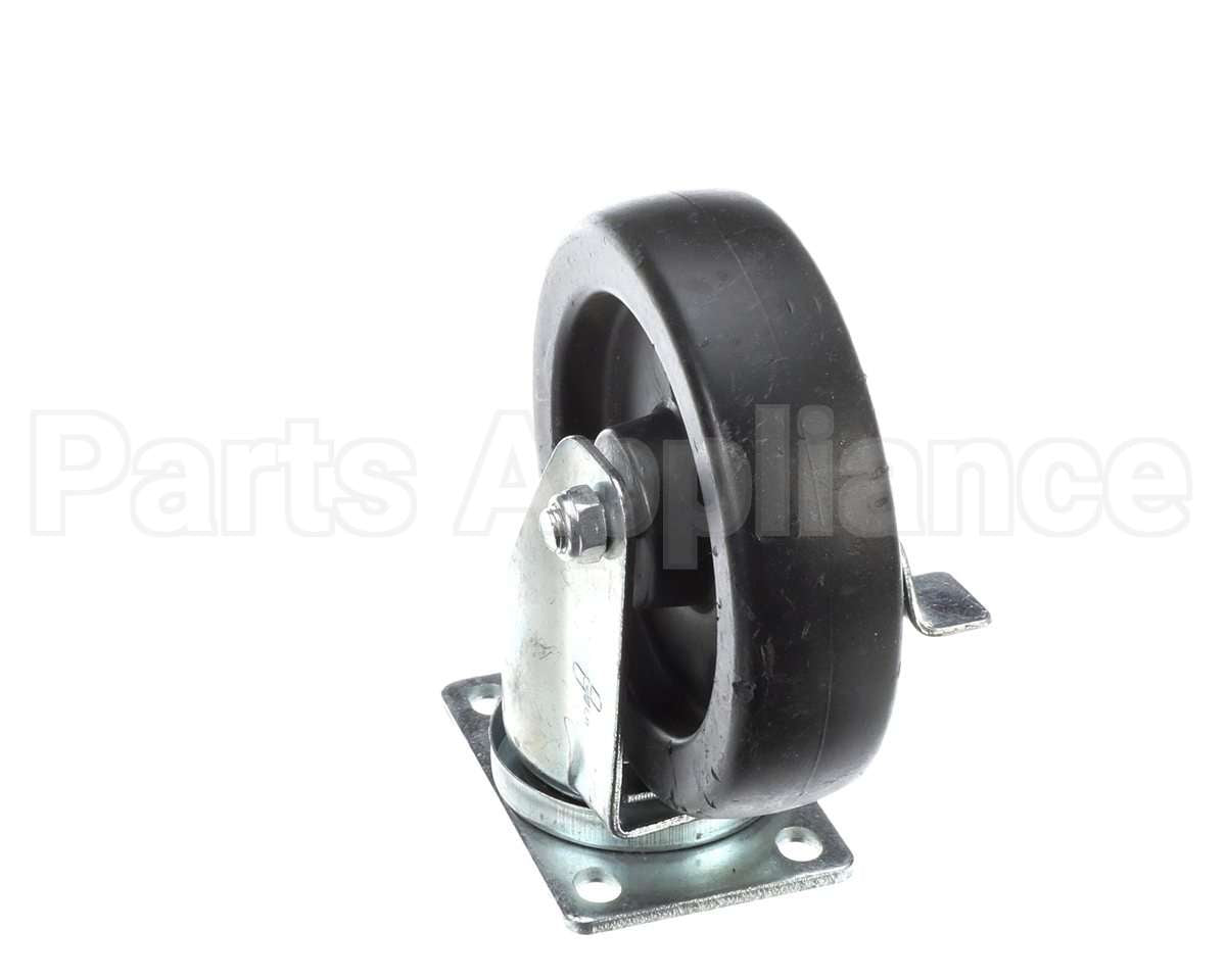 6C525001HDPTLB Kason Plate Mount Caster W/ 5" Wheel & B