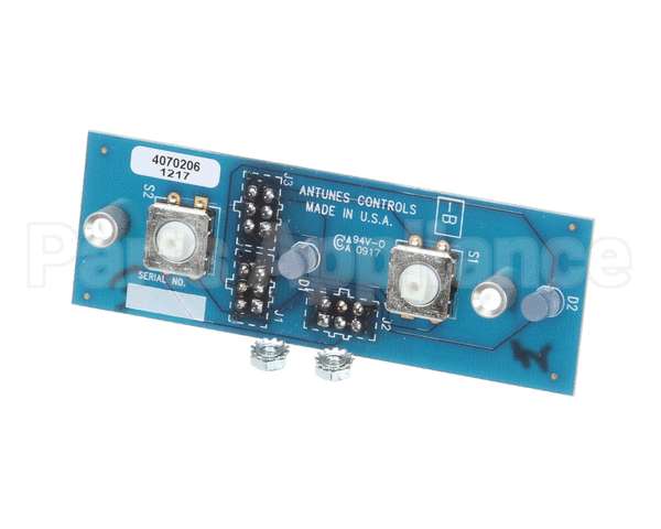 7001028 Antunes Muffin/Bagel Power Brd, Non Op