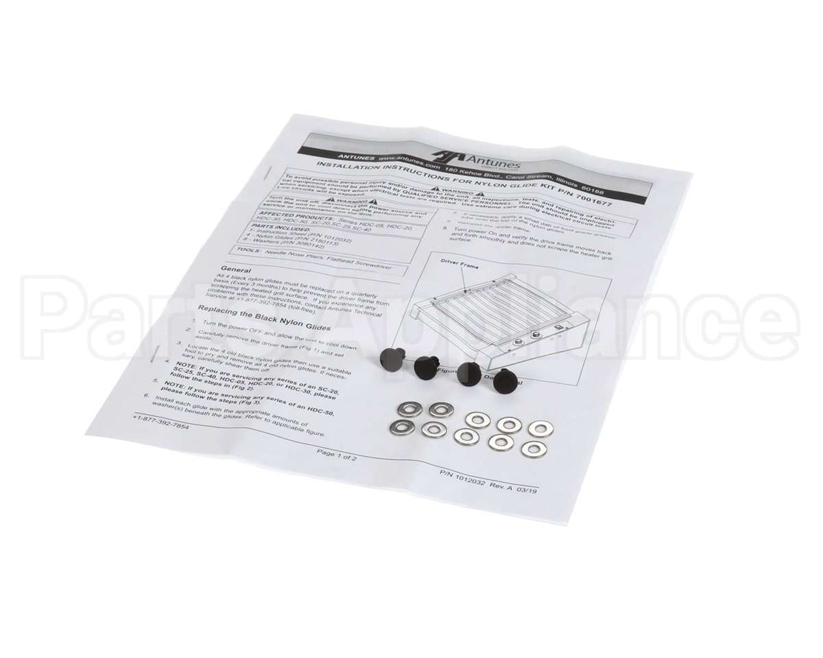 7001677 Antunes Nylon Glide Kit (4 Pack)