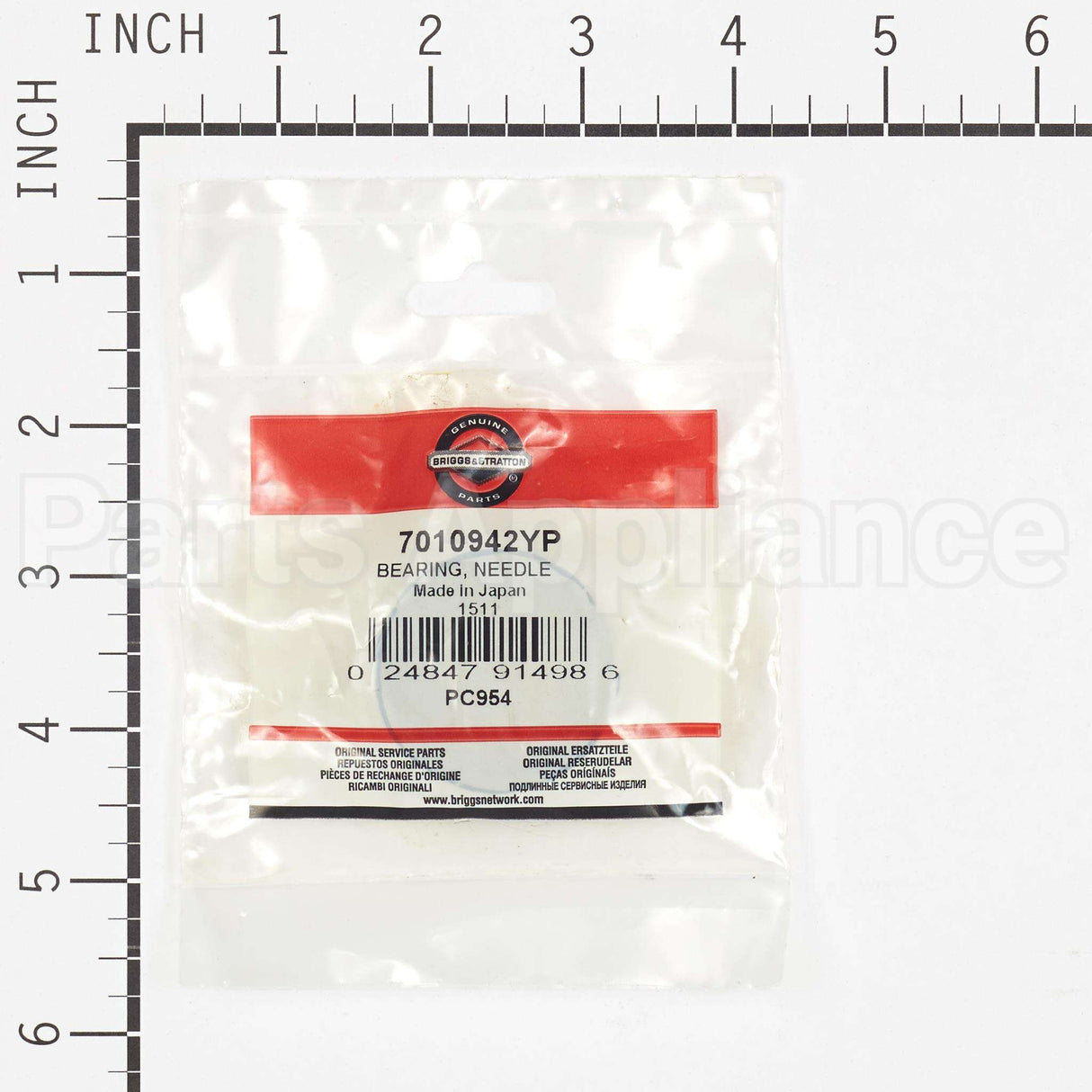 7010942YP Briggs & Stratton Bearing Needle