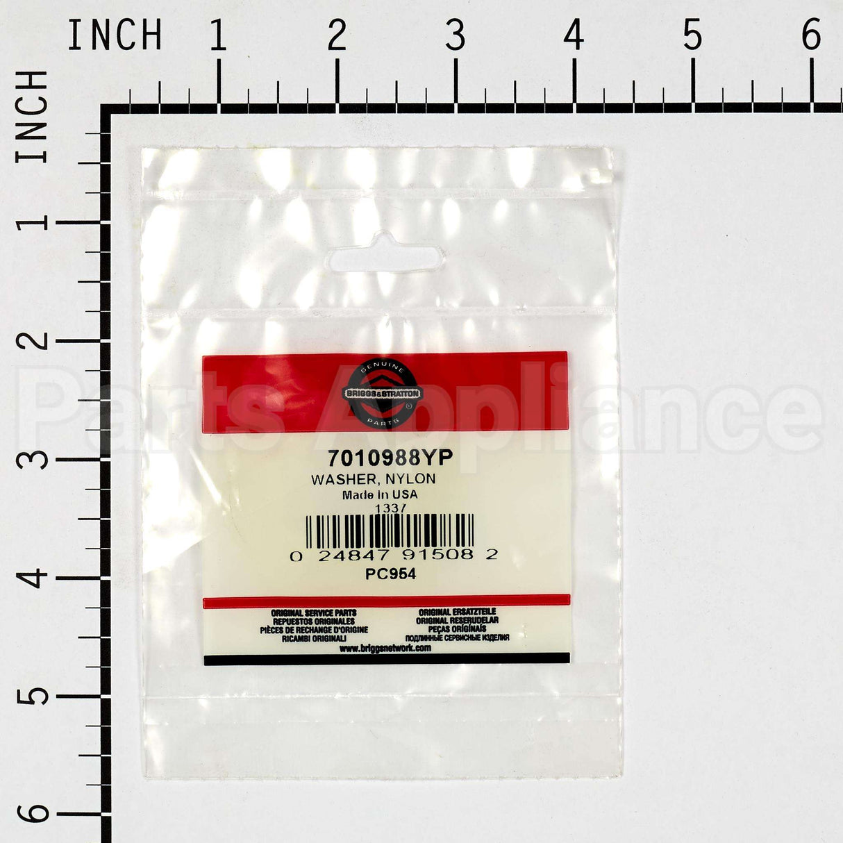 7010988YP Briggs & Stratton Washer Nylon