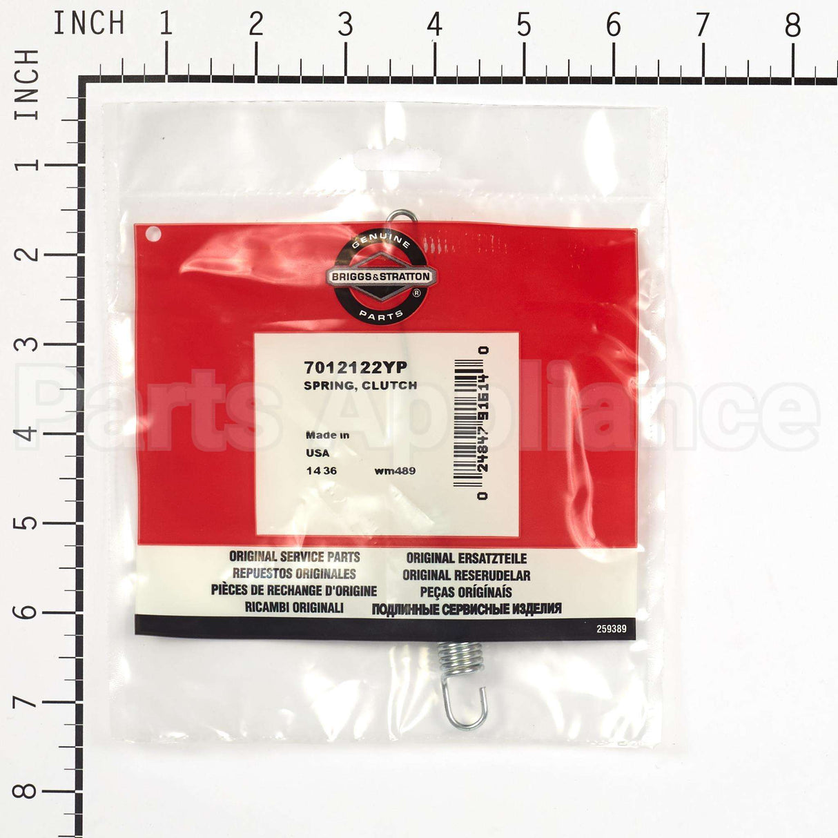 7012122YP Briggs & Stratton Spring Clutch