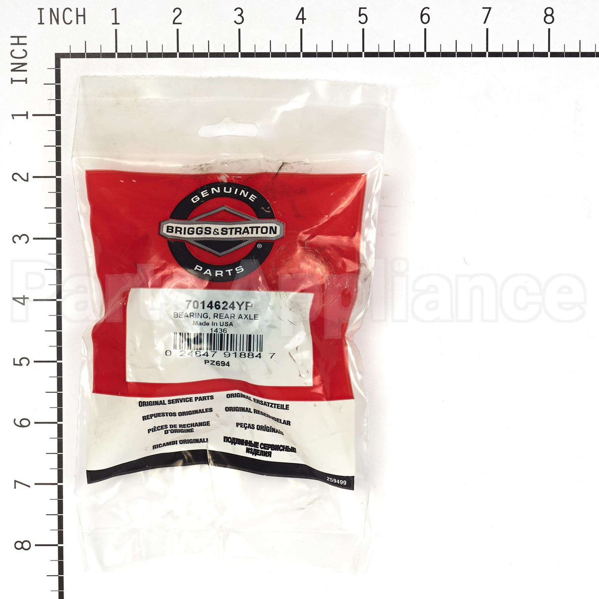 7014624YP Briggs & Stratton Bearing Rear Axle