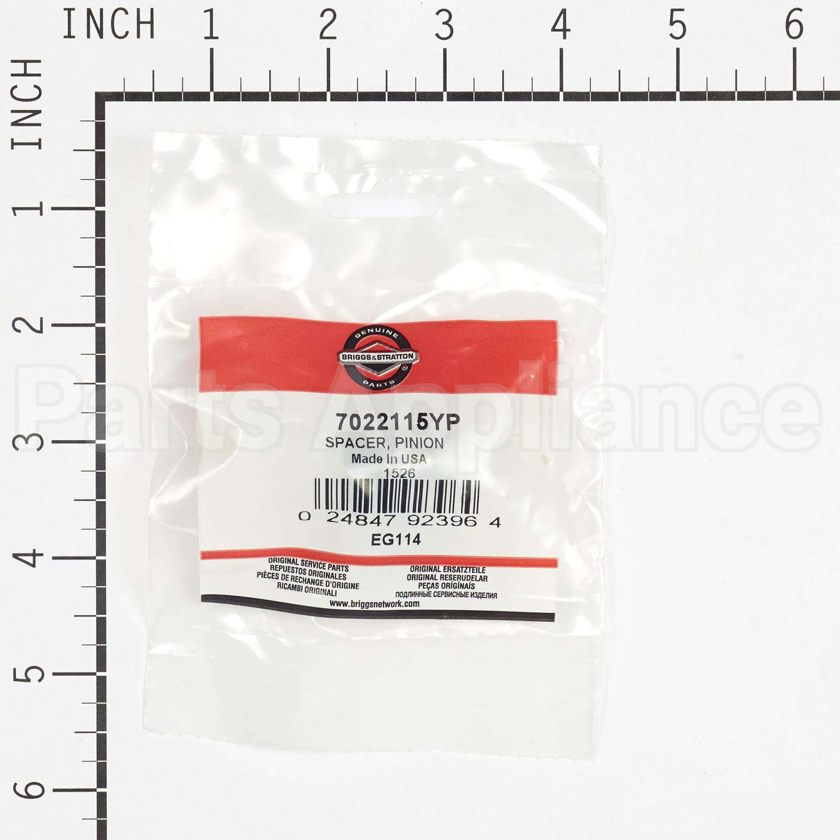 7022115YP Briggs & Stratton Spacer Pinion