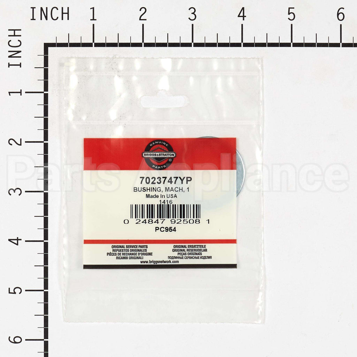 7023747YP Briggs & Stratton Bushing Mach 1