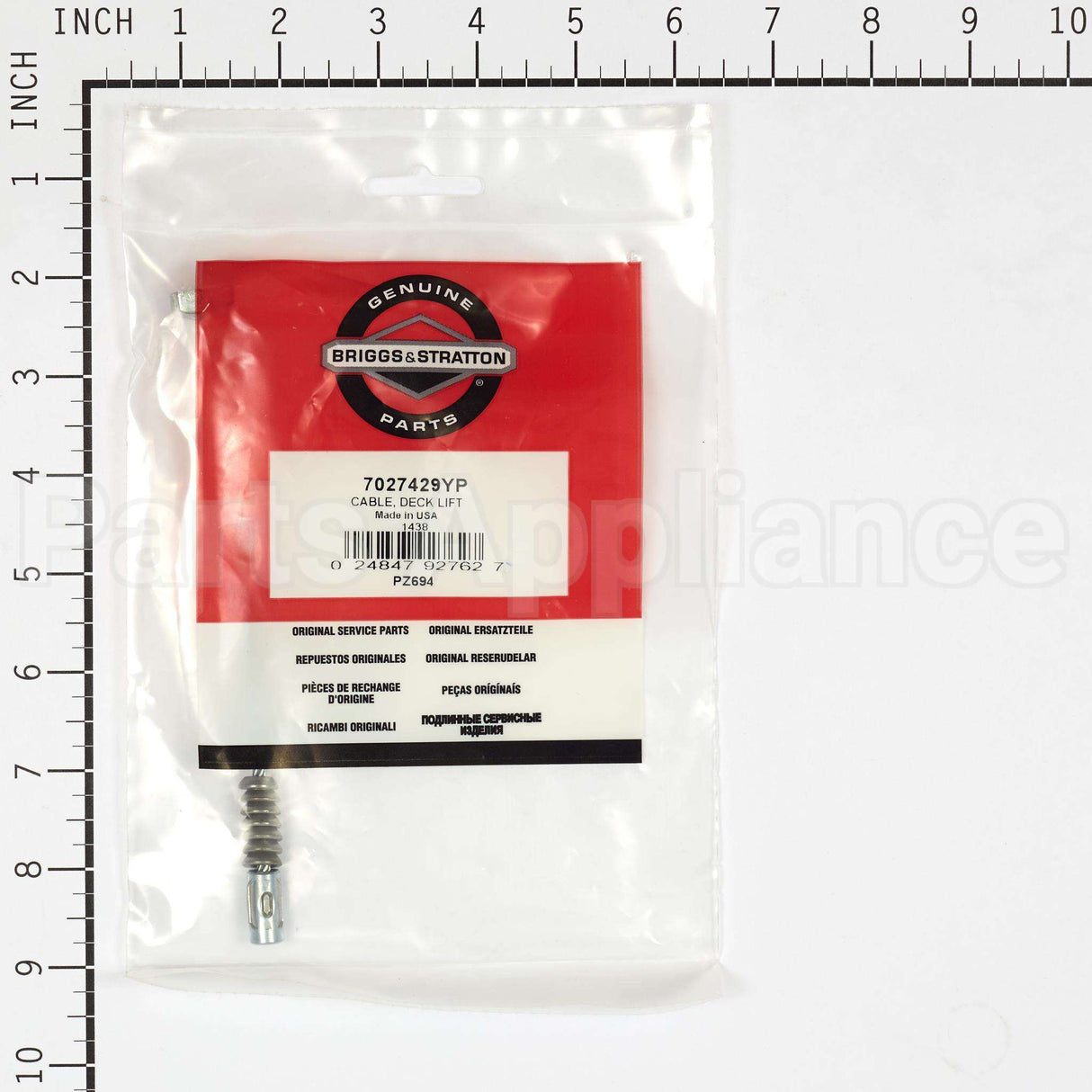 7027429YP Briggs & Stratton Cable Deck Lift