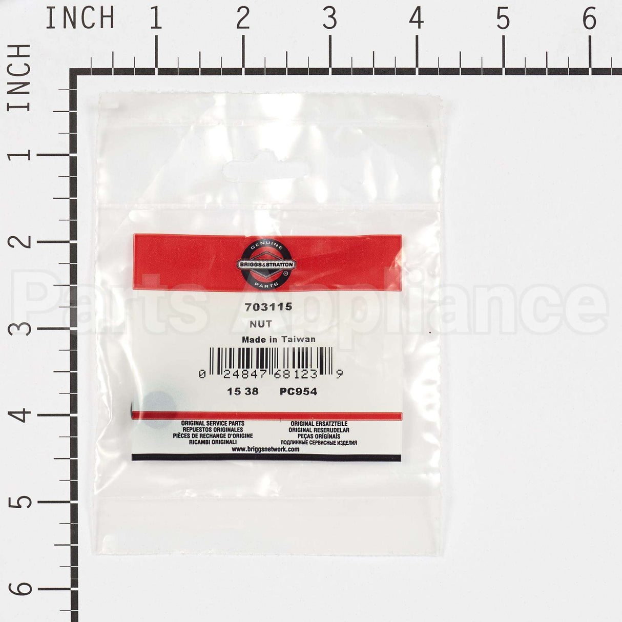 703115 Briggs & Stratton Nut