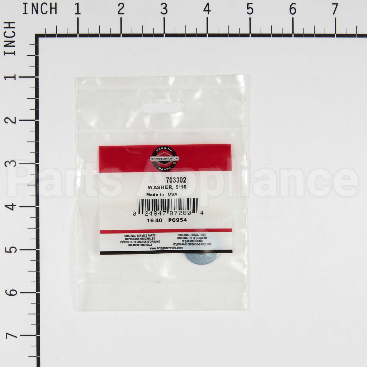 703302 Briggs & Stratton Washer 5/16